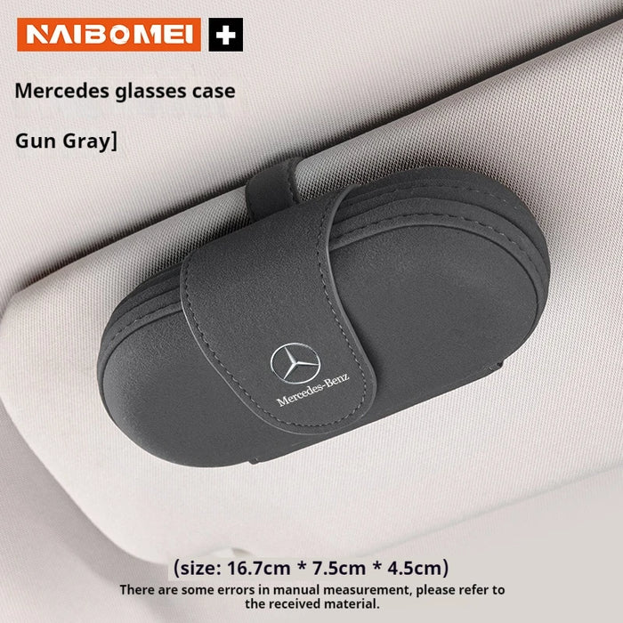 Mercedes-Benz™ Visor Glasses Case – Premium Sunglasses Holder for Mercedes-Benz A/C/E/V/GLC/ML/SLK/GLK & More