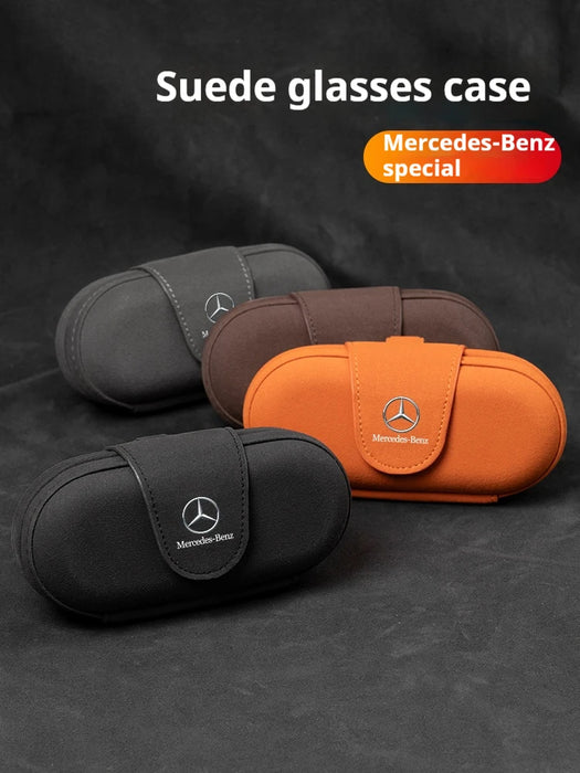 Mercedes-Benz™ Visor Glasses Case – Premium Sunglasses Holder for Mercedes-Benz A/C/E/V/GLC/ML/SLK/GLK & More
