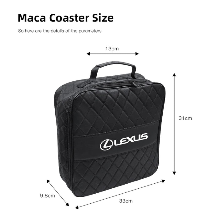 Premium Lexus EV Charging Cable Storage Bag | Waterproof Trunk Organizer Box
