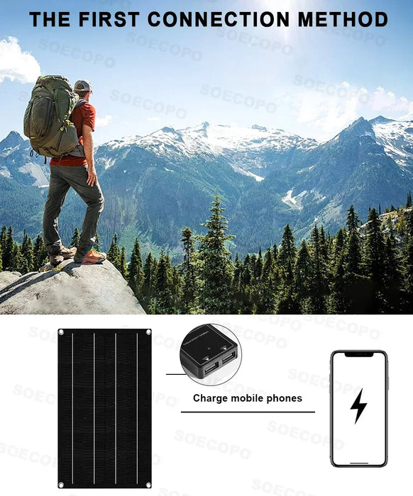 Ultimate Portable Solar Generator Kit | 800W Photovoltaic Panels & 10,000W Inverter System | Reliable Off-Grid Power for Camping, Vans, and Emergencies
