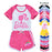 Barbie Barbie The Movie100-170 T-shirt Shorts Sports Suit for Boys and Girls