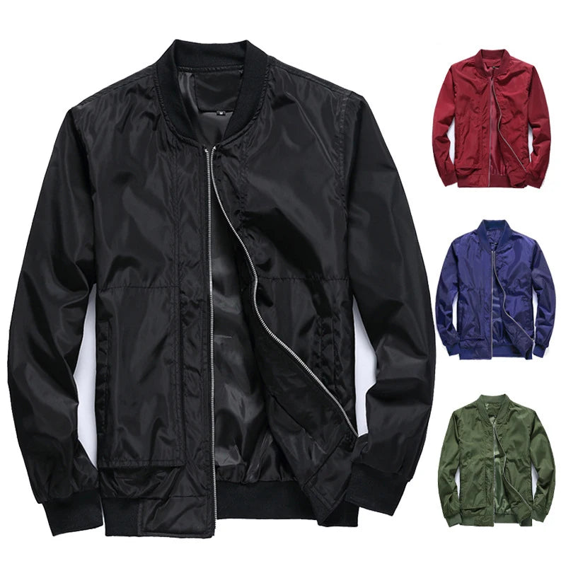 Men's Bomber Men's Brand Outerwear Jacket