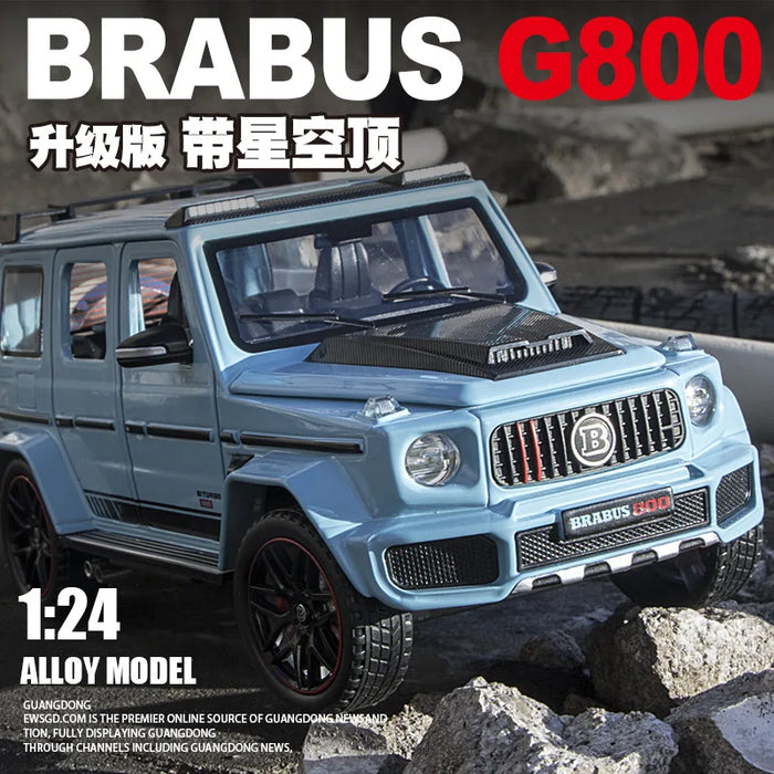 1:24 G800 G-Wagon Die-Cast Model – Alloy Off-Road SUV Toy, Miniature Collectible & Gift