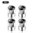 4PCS Mercedes-Benz AMG Metal Tire Valve Stem Caps – Premium Wheel Dust Covers for Mercedes A/B/C/E/S/GLC/CLA/GLE/W204/W205