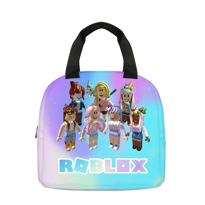 Roblox Lunch Bag School Students Bag Children's Toys Gifts