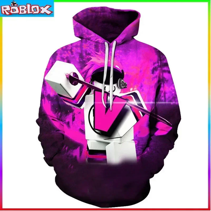 Game ROBLOX Fashion Hooded Sweater