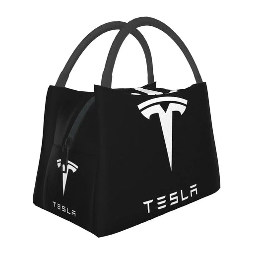 Tesla Insulated Cooler Portable Picnic Oxford Lunch Box Food Bag