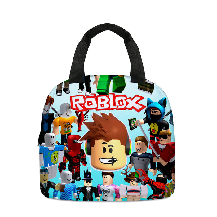 Roblox Lunch Bag School Students Bag Children's Toys Gifts