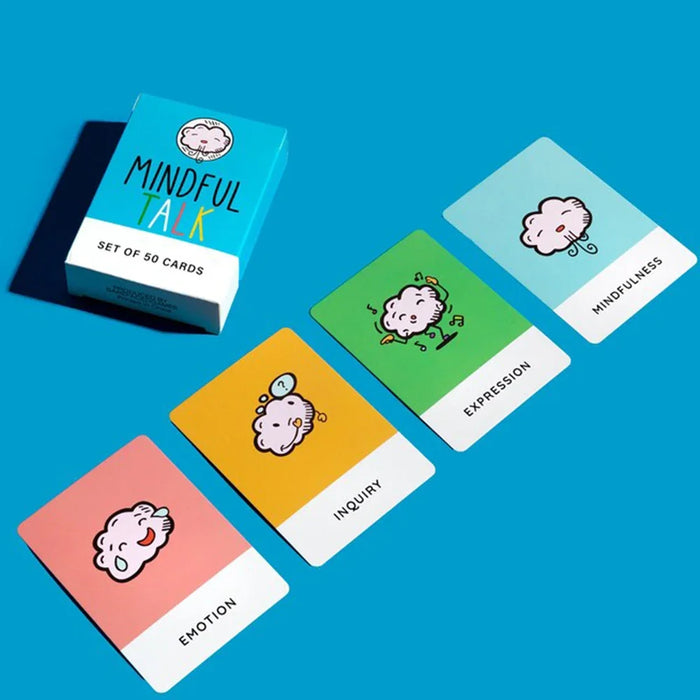 Mindfulness Dialogue Game Cards – Communication & Emotional Learning Deck for Kids, Parents, and Schools