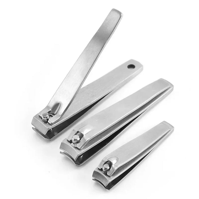 Professional Carbon Steel Nail Clippers – Heavy Duty Fingernail & Toenail Cutter, Sharp Precision Blades, Ergonomic Grip, High-Quality Manicure & Pedicure Tool