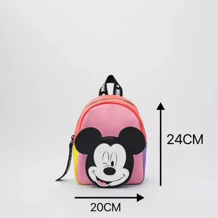 Disney Cartoon Mickey Mouse Cute Fashion Minnie School Fashion Backpack