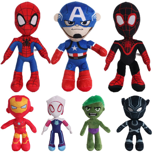 30cm Marvel Spiderman Plush Toy Soft Stuffed Cartoon Stuffed Plush Dolls