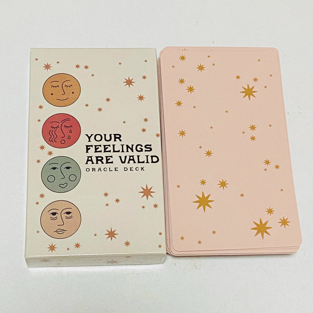Your Feelings Are Valid Oracle Deck (2nd Edition) – 48 Mood Cards, English Tarot & Oracle Guidance Deck