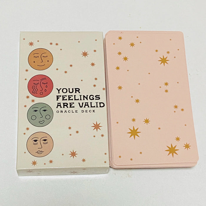 Your Feelings Are Valid Oracle Deck (2nd Edition) – 48 Mood Cards, English Tarot & Oracle Guidance Deck