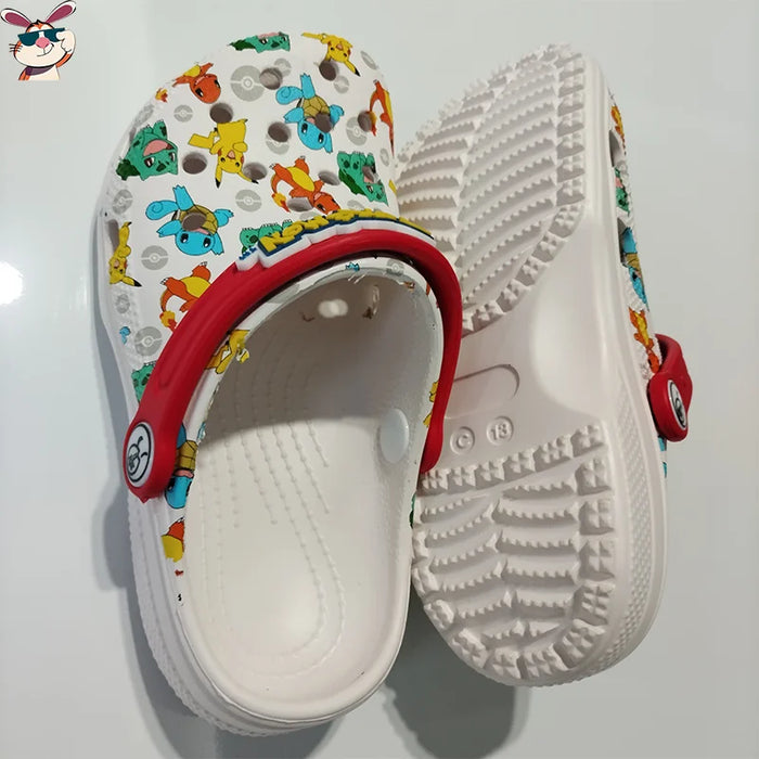 Pokémon Pikachu Kids’ Sandals – Summer Croc-Style Beach Slippers