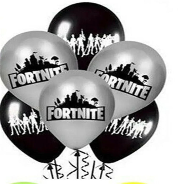 BattleFest™ Fortnite Party Set – Llama Theme Plates & Cups for Boys’ Birthday Decorations