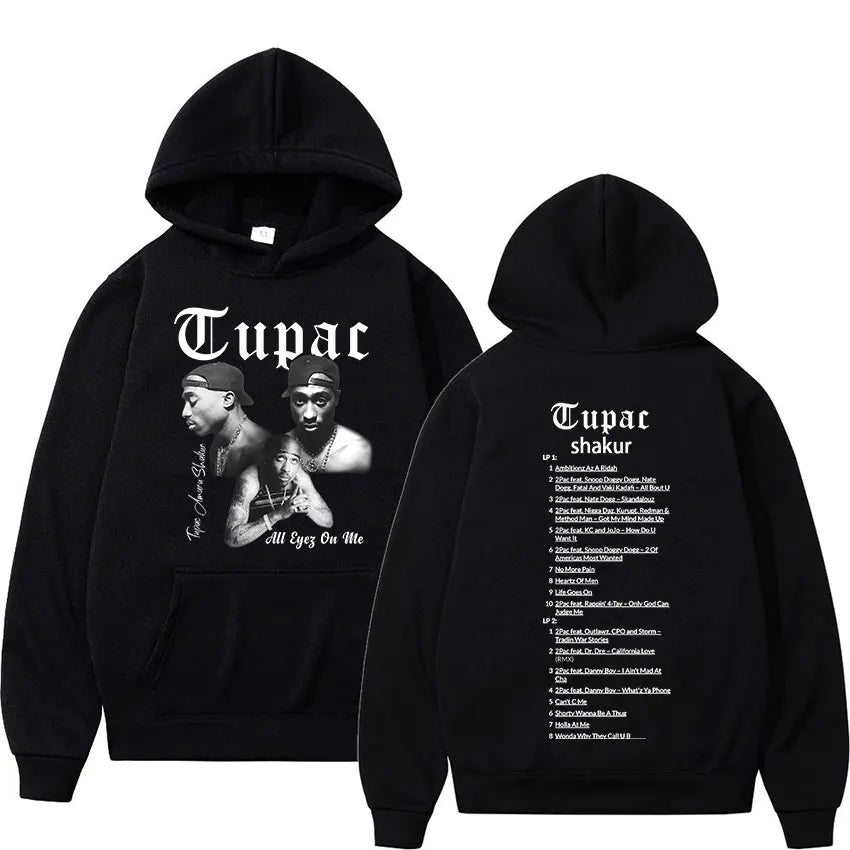 Tupac 2pac Hip Hop Pullover Hoodie  Sweatshirt