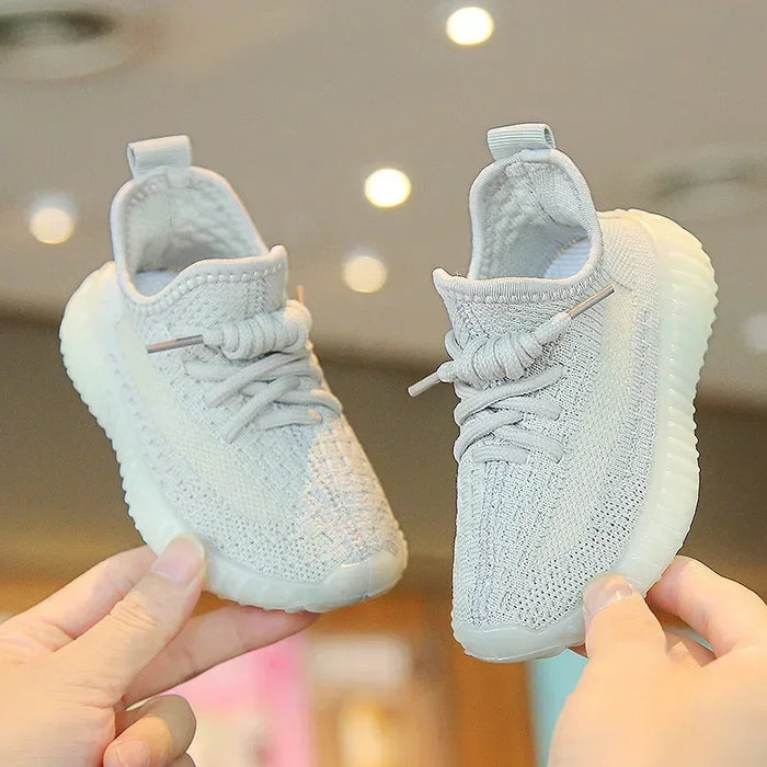 Kids Yeezy-Style Sneakers – Baby Boys & Girls Running Sport Trainers