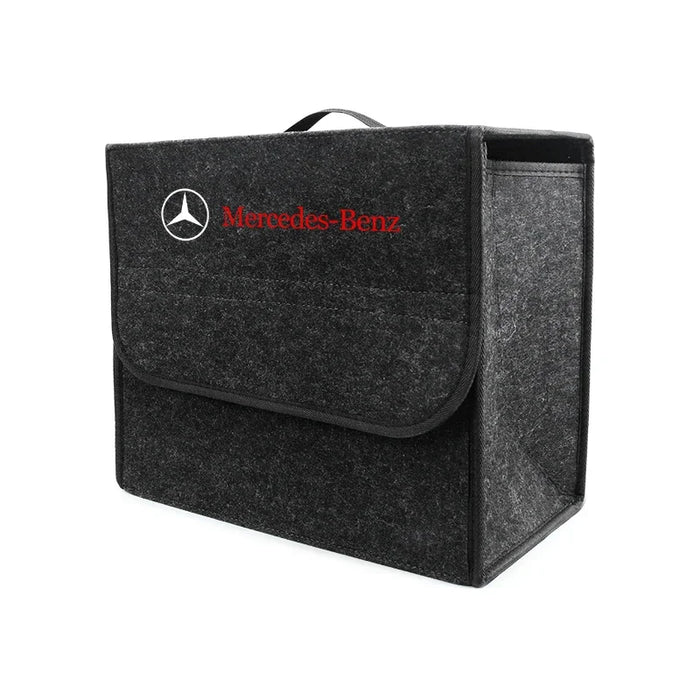 TrunkTidy™ Large Trunk Organizer – Heavy-Duty Foldable Cargo Storage for Mercedes-Benz CLS & CLA