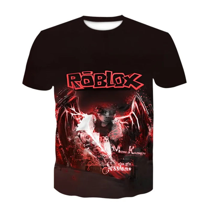 Roblox™ Kids T-Shirt – Roblox-Inspired Short Sleeve Tee for Summer Comfort & Style