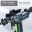 Mini Deep Tissue Massage Gun – Quiet Brushless Motor with 4 Interchangeable Heads | Portable Muscle Massage & Relaxation Device