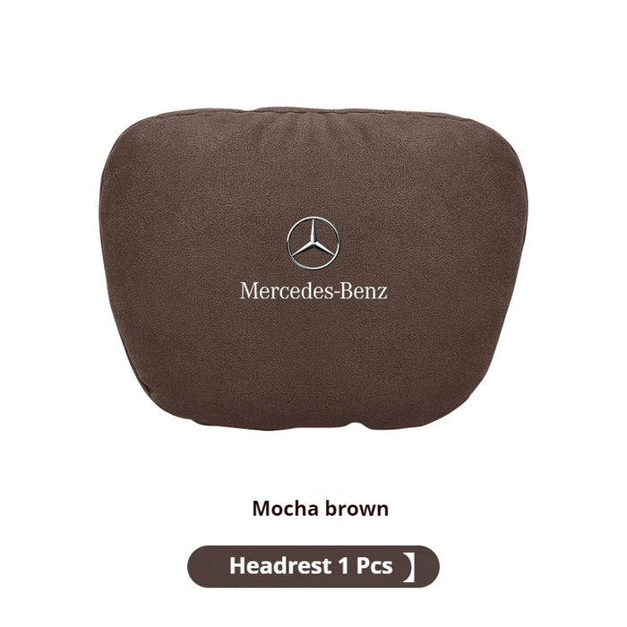 BenzComfort™ Premium Neck & Lumbar Support Pillow – Ergonomic Car Cushion for Mercedes A/B/C/E/S/GL-Class