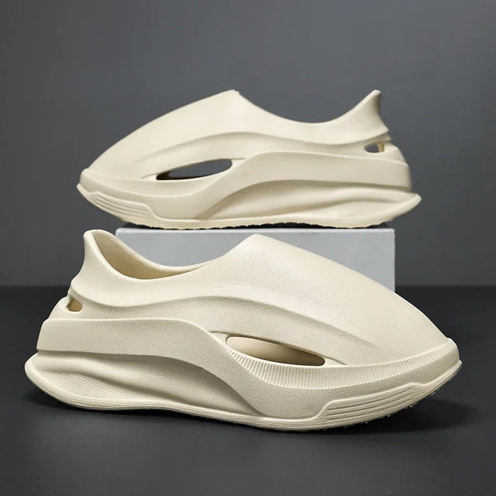 New Yeezy-Inspired Cloud Slides – Thick-Soled Sandals for Men & Women