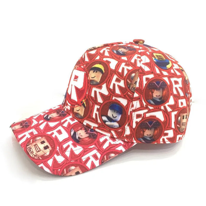 Roblox Baseball Cap – Unisex Hip-Hop Style Sun Hat for Gamers & Kids