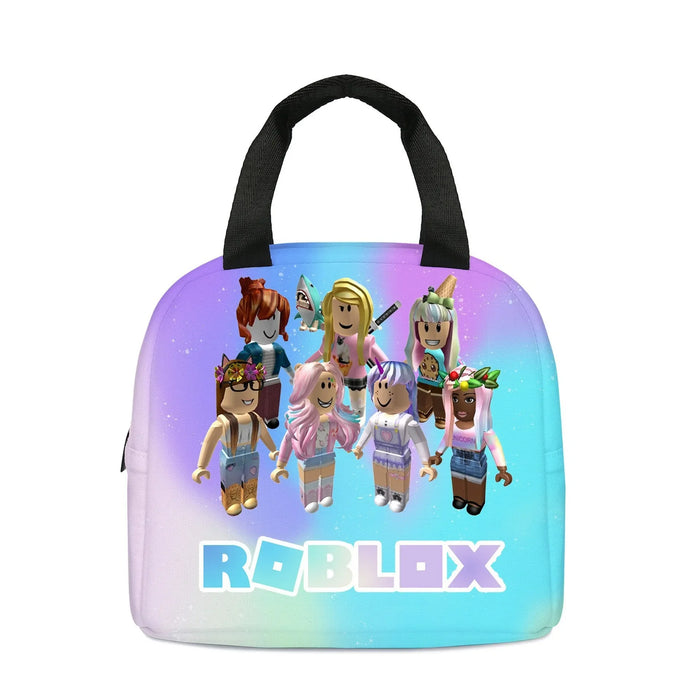 Roblox Three-piece Set of School Bag Game Backpack