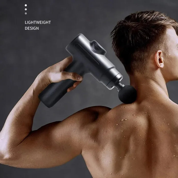 8-Head Electric Massage Gun – Deep Tissue Percussion Massager for Back, Arms & Legs | Muscle Relaxation Tool for Fitness & Recovery