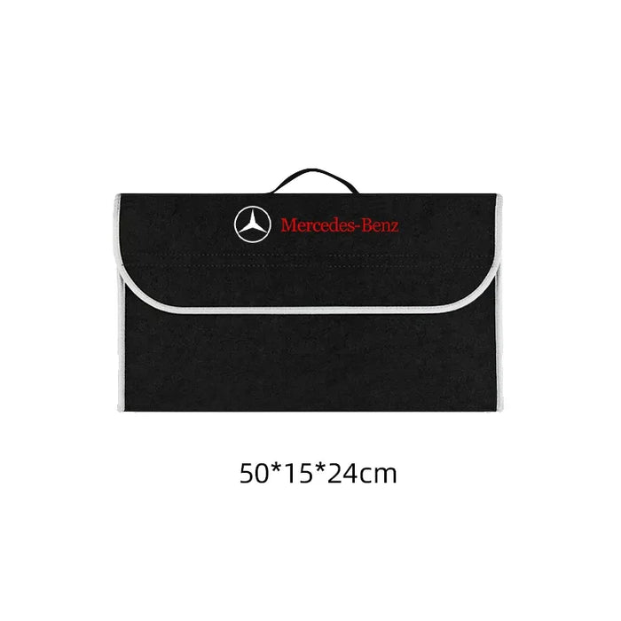 TrunkTidy™ Large Trunk Organizer – Heavy-Duty Foldable Cargo Storage for Mercedes-Benz CLS & CLA