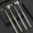 Luxury Metallic Edition Toothbrush | Elegant Gold & Silver Design with Medium-Firm Bristles for Adults