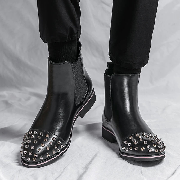 Luxury Fashion Designer Men Chelsea Boots