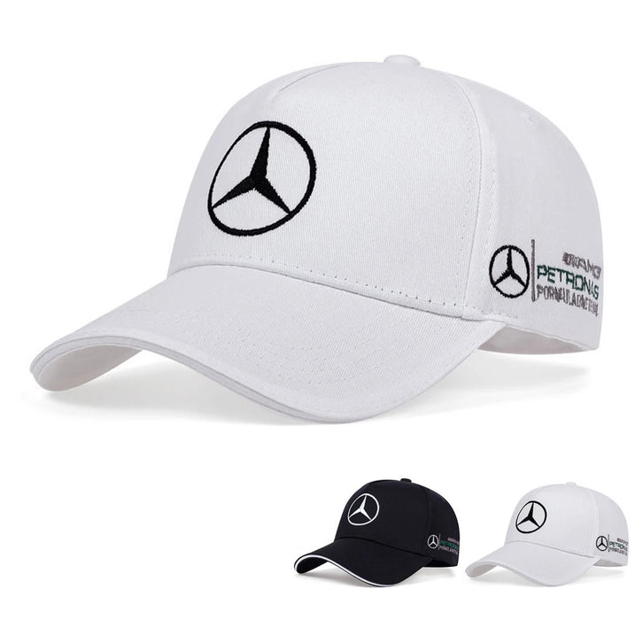 Mercedes-Benz AMG Embroidered Baseball Cap – Adjustable Luxury Hat for Men & Women