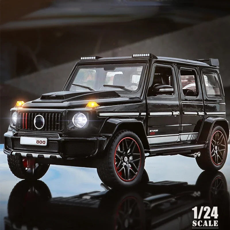 1:24 G800 G-Wagon Die-Cast Model – Alloy Off-Road SUV Toy, Miniature Collectible & Gift
