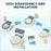 Children's Potty Toilet Training Seat Removable Portable for Toddlers and Children Easy to Clean and Assemble Household Toilet