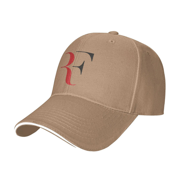 Roger Federer RF Adjustable Tennis Cap – Unisex Sports Baseball Hat for Men & Women