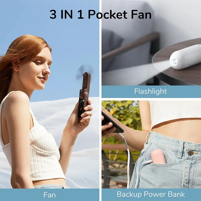 Handheld Mini Portable Electric Ventilator Rechargeable Fans