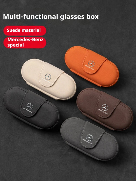 Mercedes-Benz™ Visor Glasses Case – Premium Sunglasses Holder for Mercedes-Benz A/C/E/V/GLC/ML/SLK/GLK & More