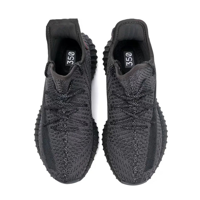 New Original Yeezy 350 Black Ultra Soft Unisex Men's Shoes