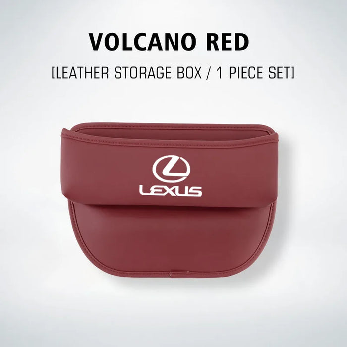 Lexus Car Seat Storage Box | Leather Gap Filler & Drop-Stopper for RX350, NX300h, IS250, ES350 & More