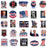 50pcs American Trump Graffiti Decals Laptop Guitar Skateboard Luggage Waterproof Stickers