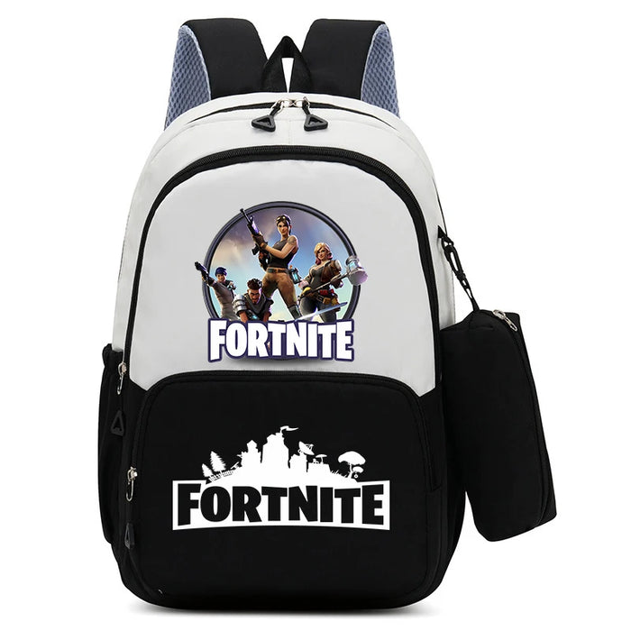 Fortnite™ 2-Piece Backpack & Pencil Case Set – Gamer Rucksack & Stationery Pouch for Students & Teens