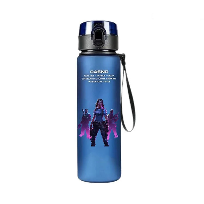 Fortnite Blue Black Resistant Outdoor 560ML Large Capacity Camping Portable Travel Sports Water Cup