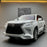 Diecast 1/32 LEXUS LX570 Off Road Vehicles Model Sound Light Pullback Collective Car Model Kid Boy Car Toys Gift