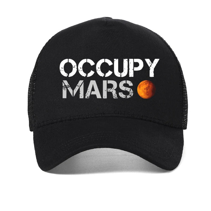 NEW Men's Space X Design Occupy Mars Hats