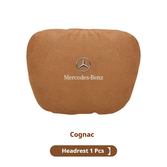 BenzComfort™ Premium Neck & Lumbar Support Pillow – Ergonomic Car Cushion for Mercedes A/B/C/E/S/GL-Class
