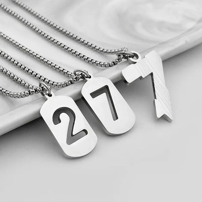 Stainless Steel Necklaces Football Soccer CR7 Jewelry