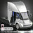1:24 Tesla Semi Truck Diecast Model – Alloy Toy Vehicle with Sound & Light Features – Collectible Metal Casting for Kids & Adults
