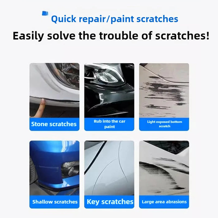 Tesla Scratch Repair & Wheel Touch-Up Pen – For Model 3, Y, S, X | Clear Coat Gloss Enhancer | Car Paint Scratch Remover